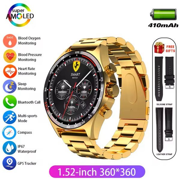 Montre intelligente de charge sans fil - Ferrari