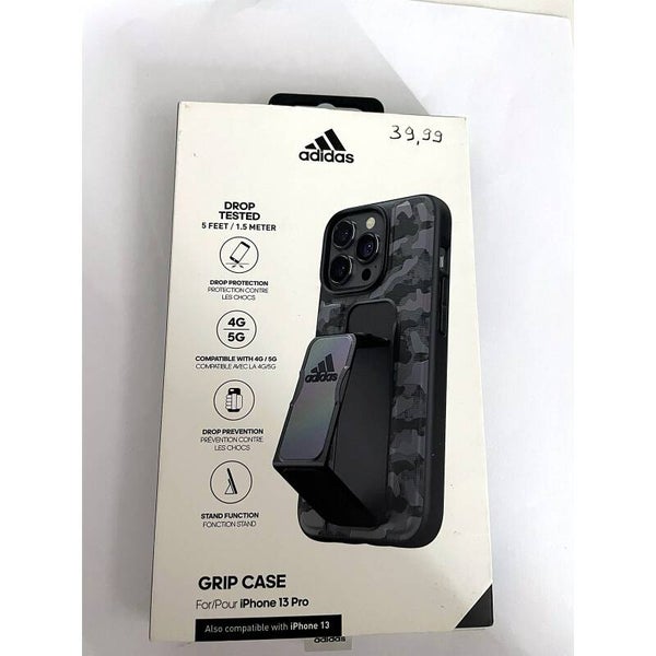 adidas Grip Case - iPhone 13 Pro / iPhone 13 (camo zwart)