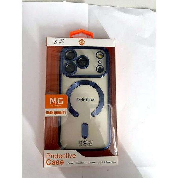 MG Protective Case MagSafe - iPhone 17 Pro (blauw)
