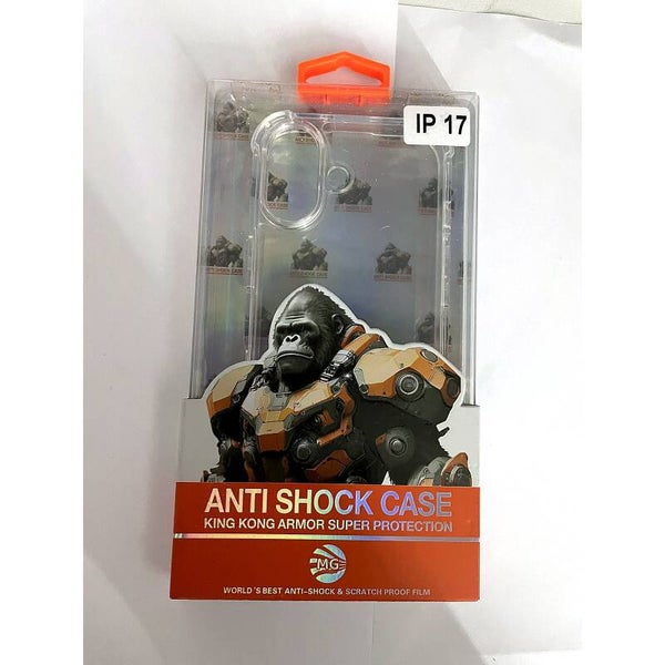 Anti Shock Case King Kong Armor - iPhone 17 (transparant)