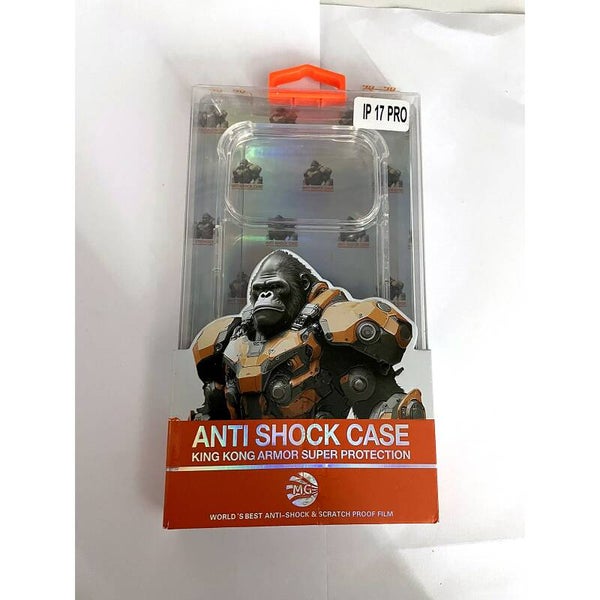 Anti Shock Case King Kong Armor - iPhone 17 Pro (transparant)