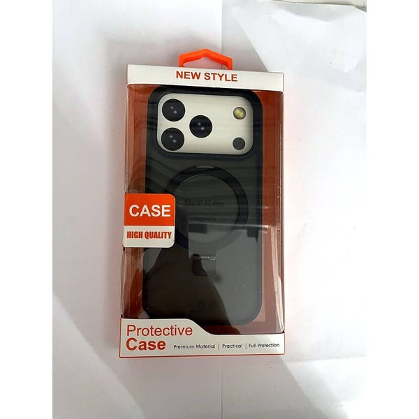 Protective Case MagSafe met standaard - iPhone 17 Pro (zwart)