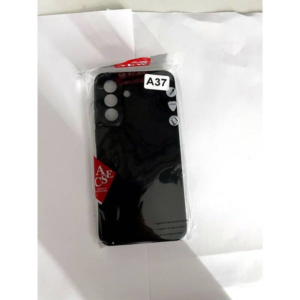 Siliconen hoesje - Samsung Galaxy A37 (zwart)