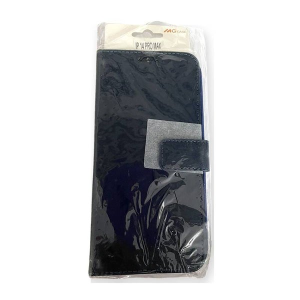 Bookcase - iPhone 14 Pro Max donkerblauw