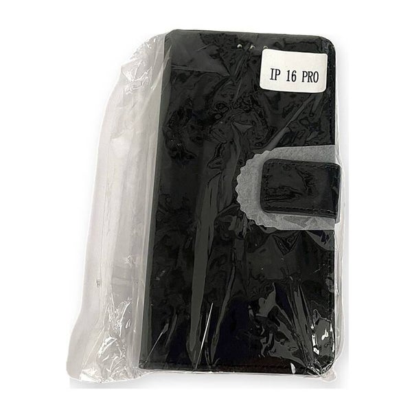Bookcase - iPhone 16 Pro zwart