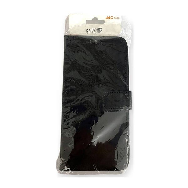MG Bookcase - iPhone 14 Pro Max zwart