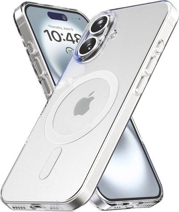 MagSafe Hoesje Schokbestendig en Dun TPU Transparant Iphone 16