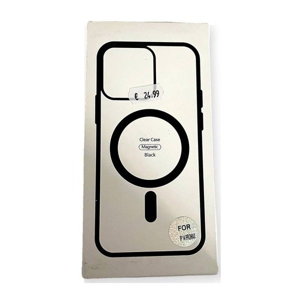 Clear Case MagSafe - iPhone 14 Pro Max zwart