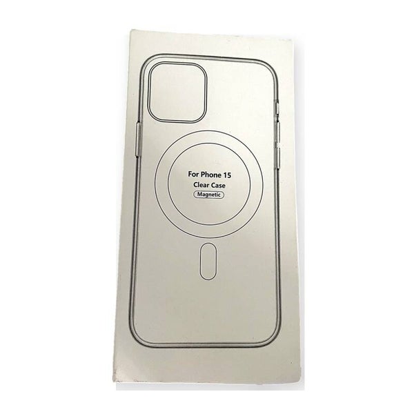 Clear Case MagSafe - iPhone 15 transparant
