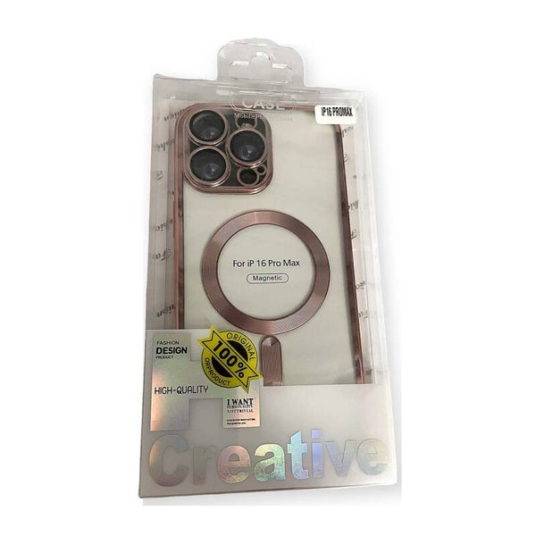 Creative Fashion Case MagSafe - iPhone 16 Pro Max roségoud