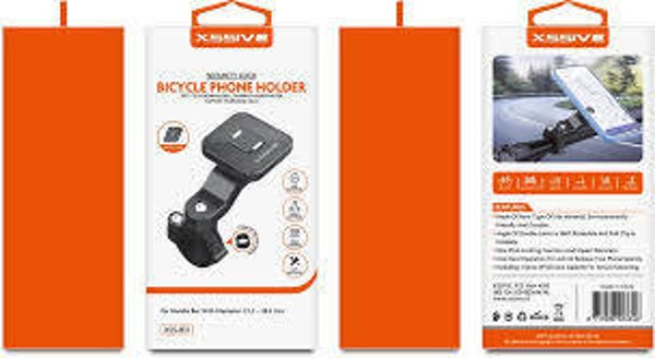 Security Lock Bicycle Phone Holder