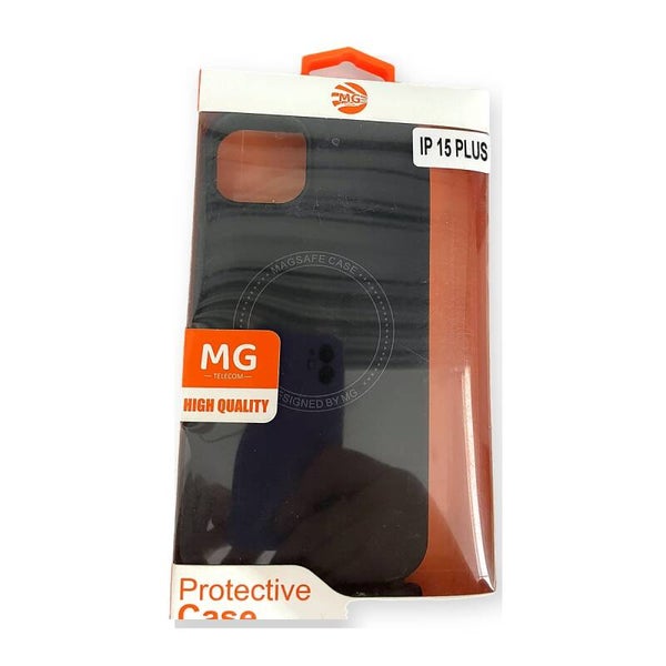 MG Protective Case MagSafe - iPhone 15 Plus zwart