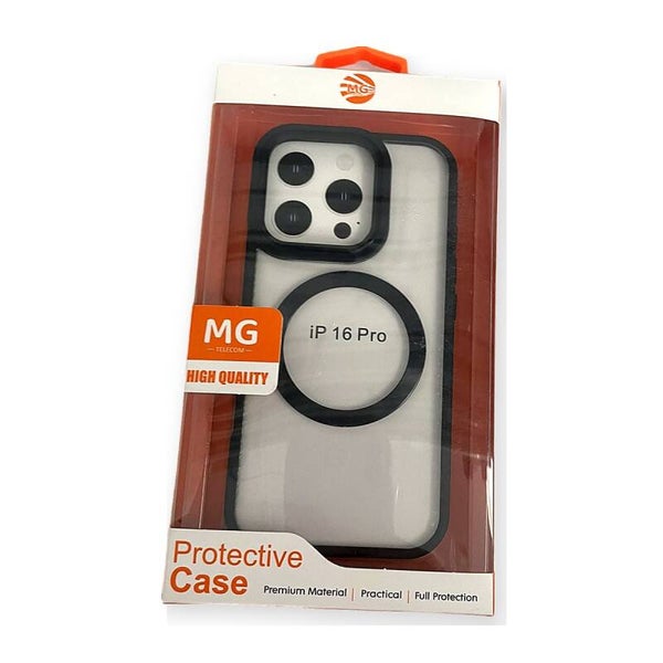 MG Protective Case MagSafe - iPhone 16 Pro zwart