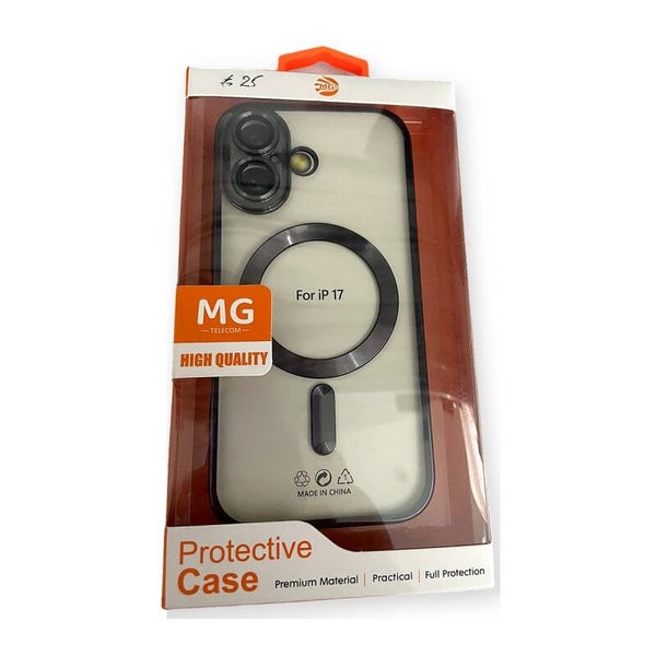 MG Protective Case MagSafe - iPhone 17 zwart