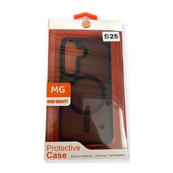 MG Protective Case MagSafe - Samsung Galaxy S25 zwart