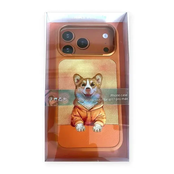 Nimmy Friends Corgi hoesje – iPhone 17 Pro Max
