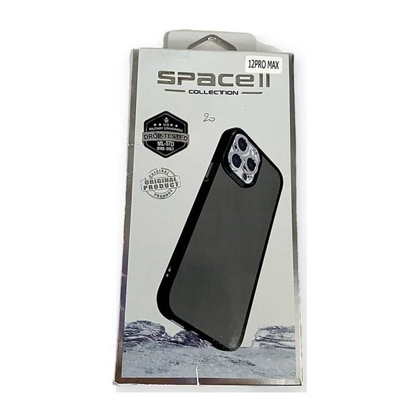 Space II Collection Case - iPhone 12 Pro Max zwart