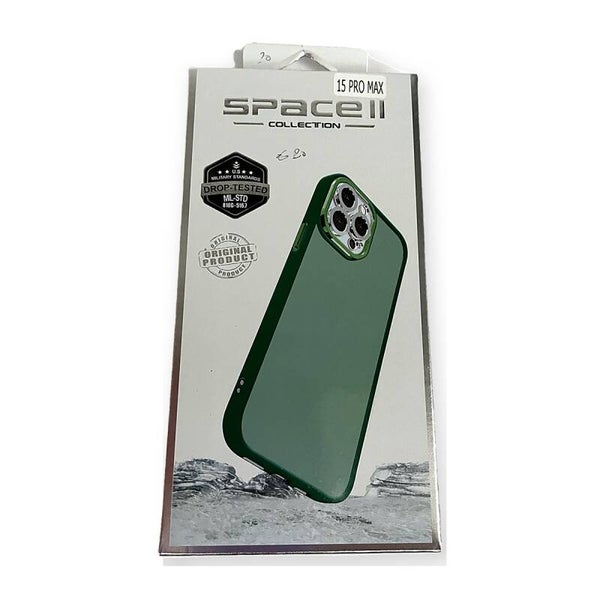 Space II Collection Case - iPhone 15 Pro Max groen