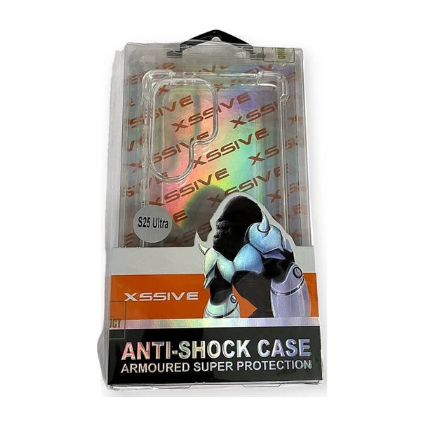 Xssive Anti-Shock Case - Samsung Galaxy S25 Ultra transparant