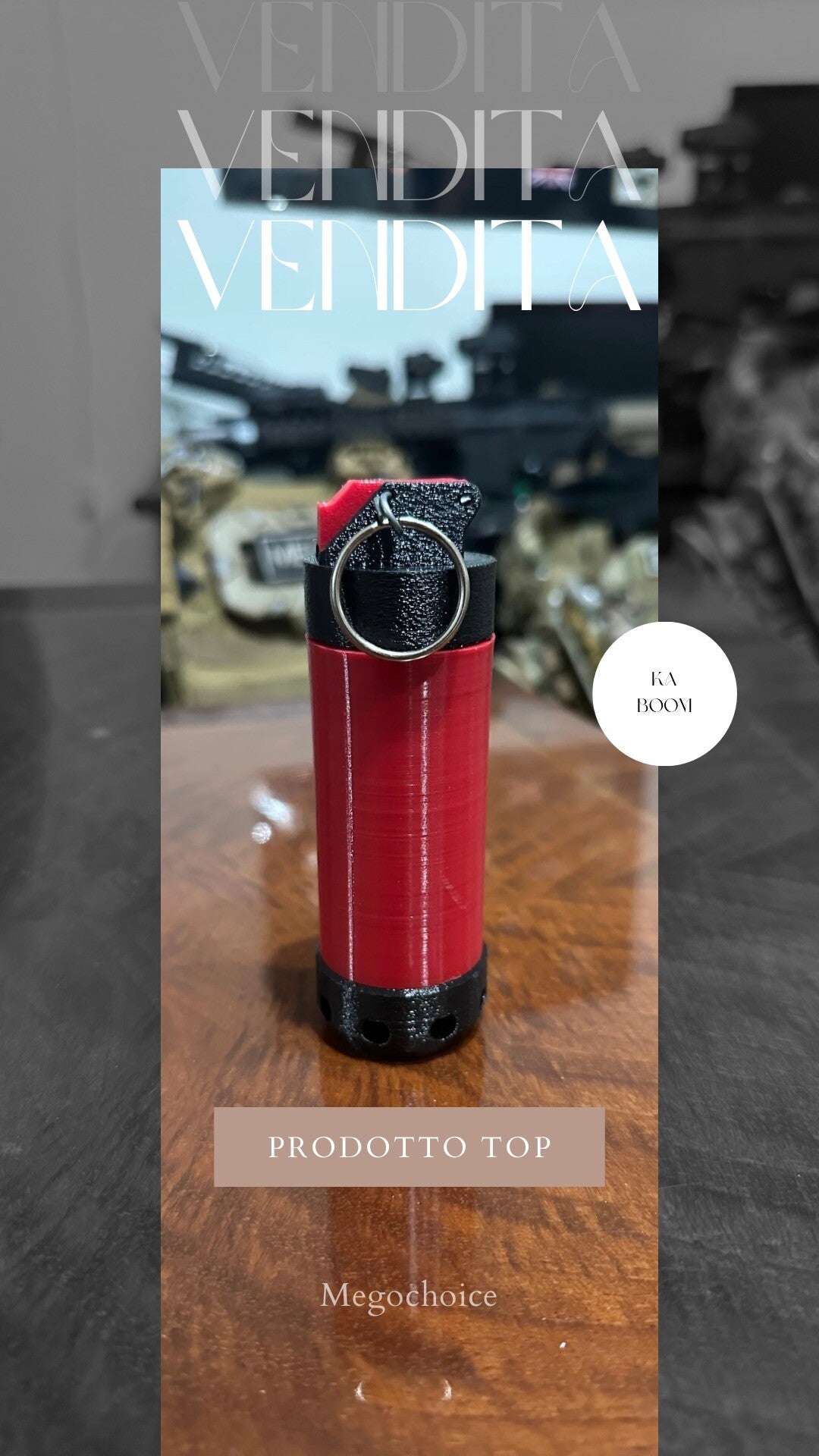 Flash bang ricaricabile