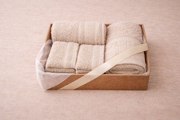 Luxe handdoeken set - Ficelle