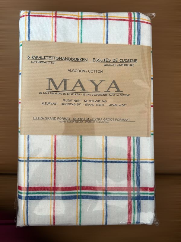 Maya  Klassieke keukenhanddoek met karakter