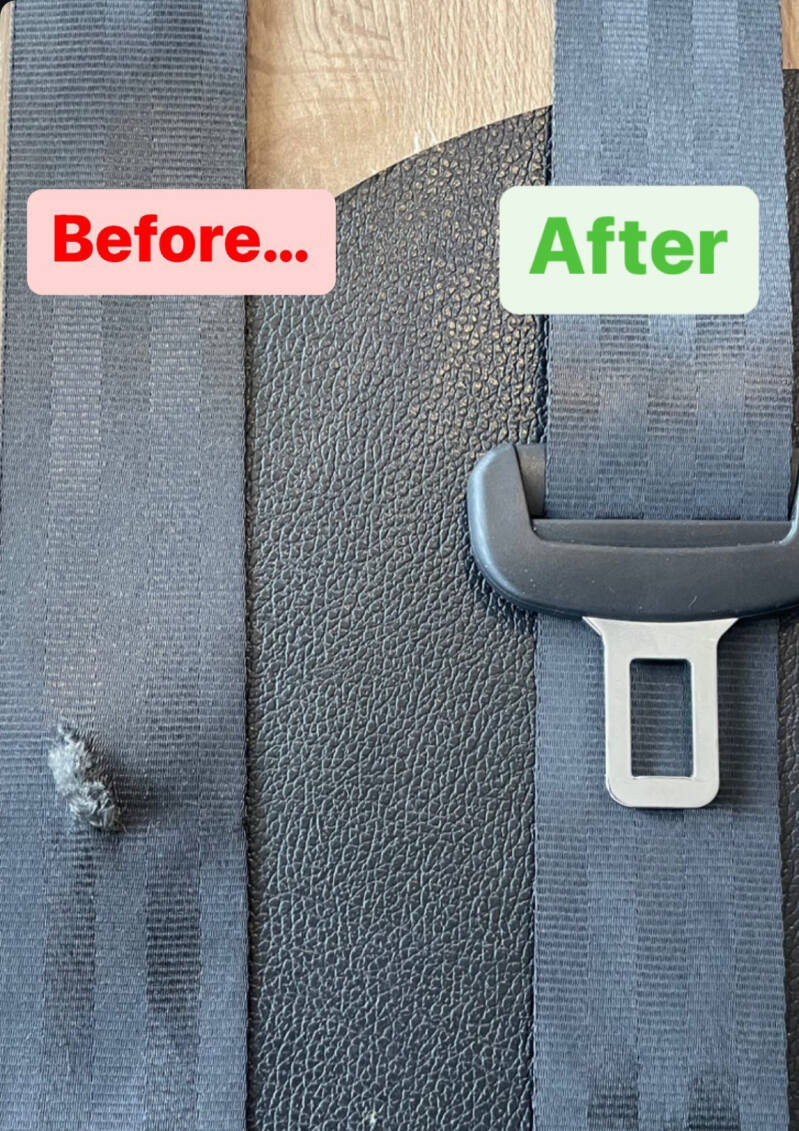 gordelband reparatie