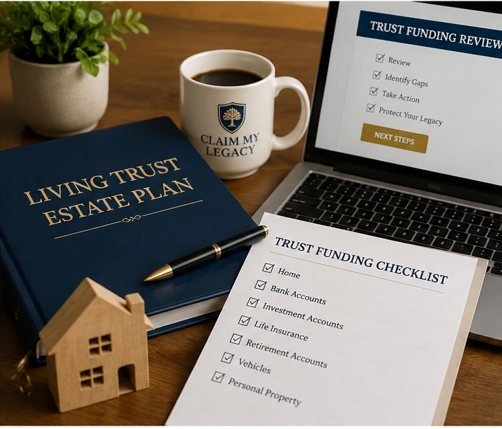 Claim My Legacy Estate Planning Trust Funding & Plan Support