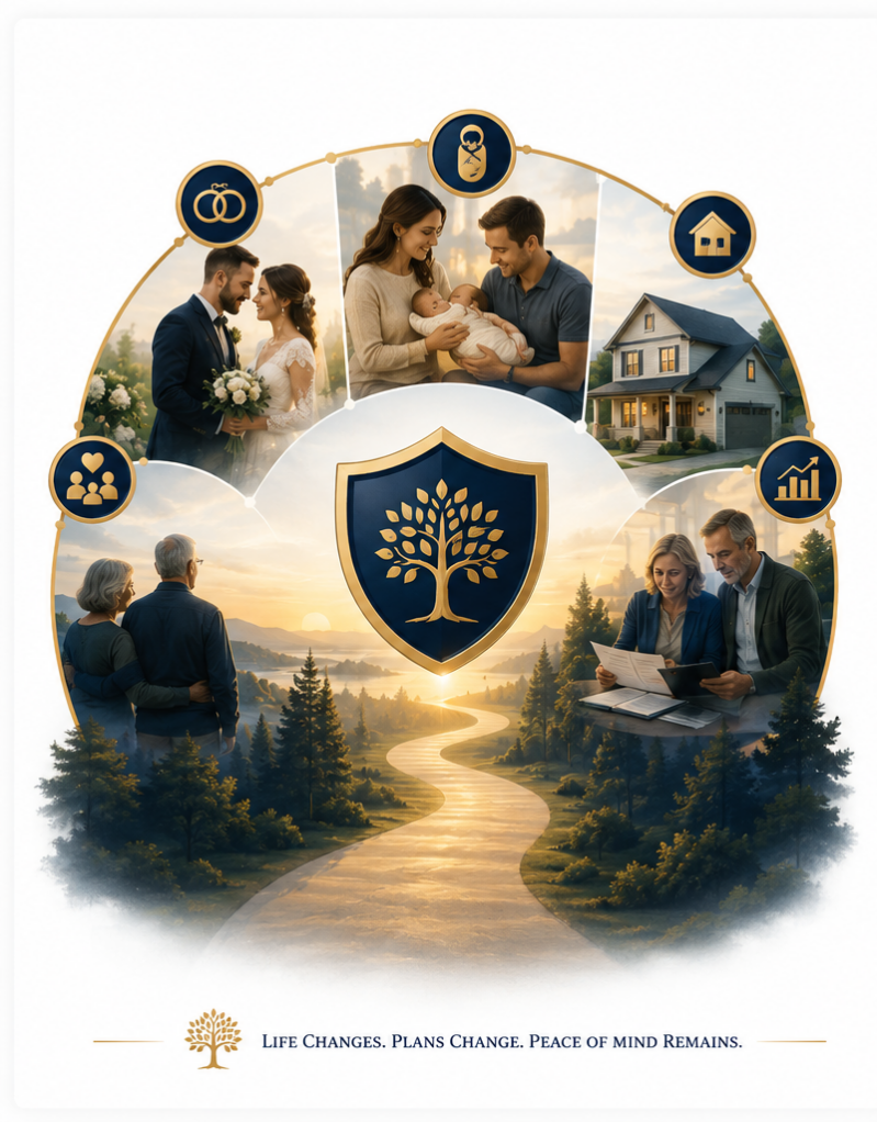 Life changes that may prompt a review of your estate plan, including marriage, family, property and financial changes