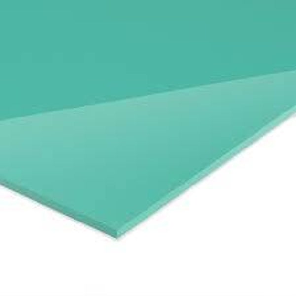 Lastra polionda  verde 100 cm x 200 cm, Sp 2.5 mm