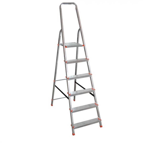 Scala in alluminio 6 Gradini