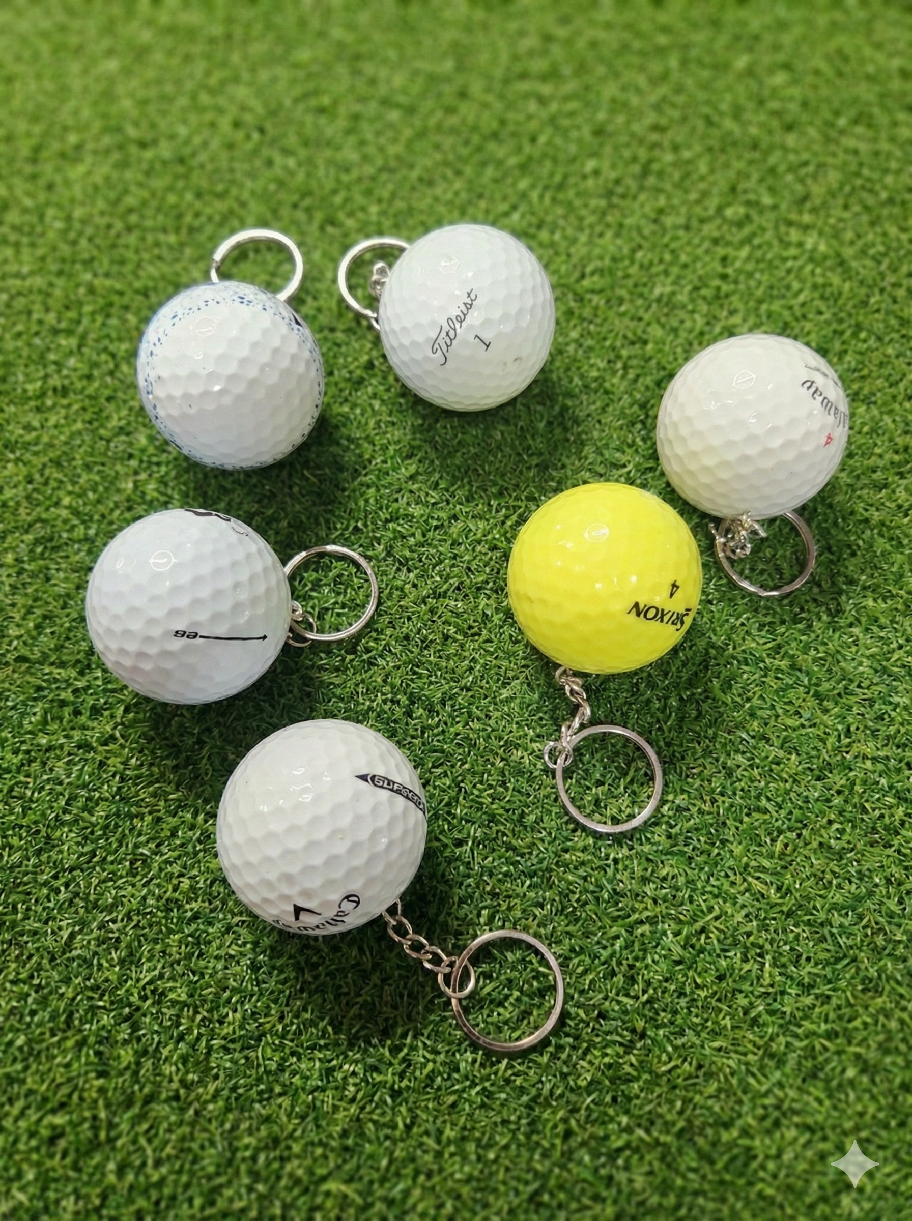 "The Albatross" golf ball keychain