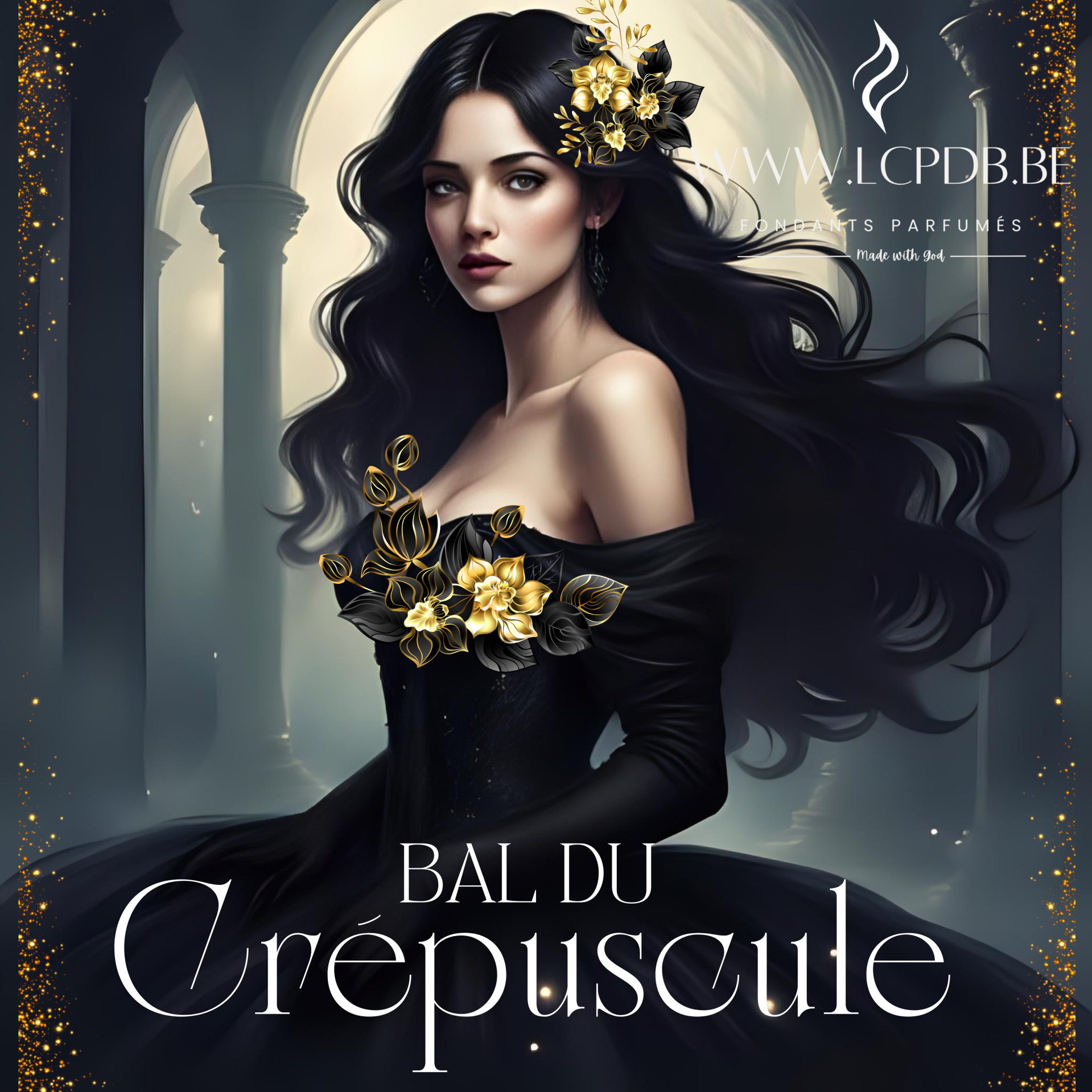 Fondant parfumé Bal du crépuscule (Robe Noire)