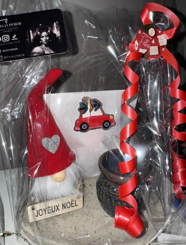 Montage Gnome Noel Rouge