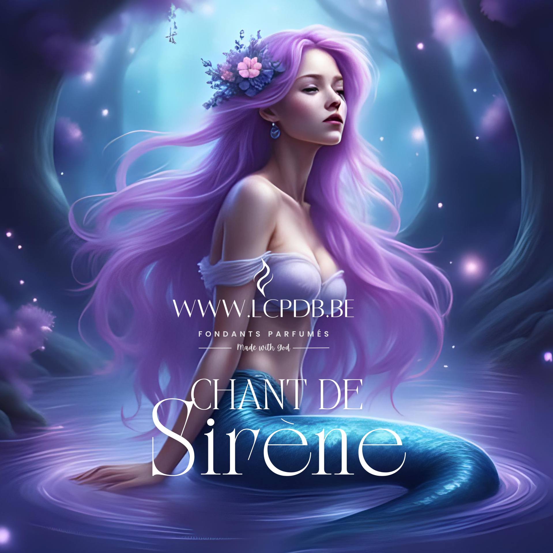 Fondant parfumé Chant de Sirène (Fraîcheur d'avril)