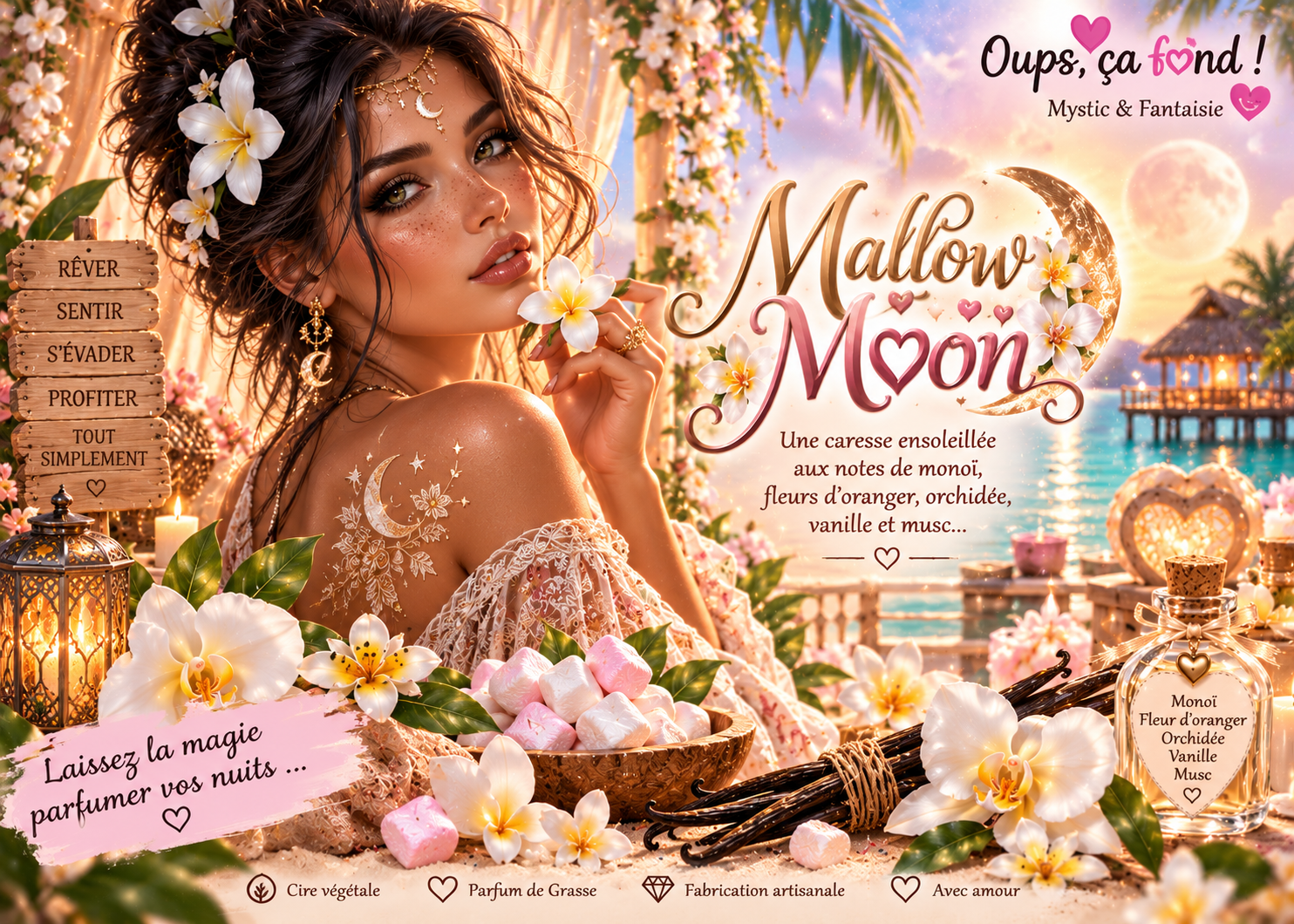 Fondant parfumé Mallow moon