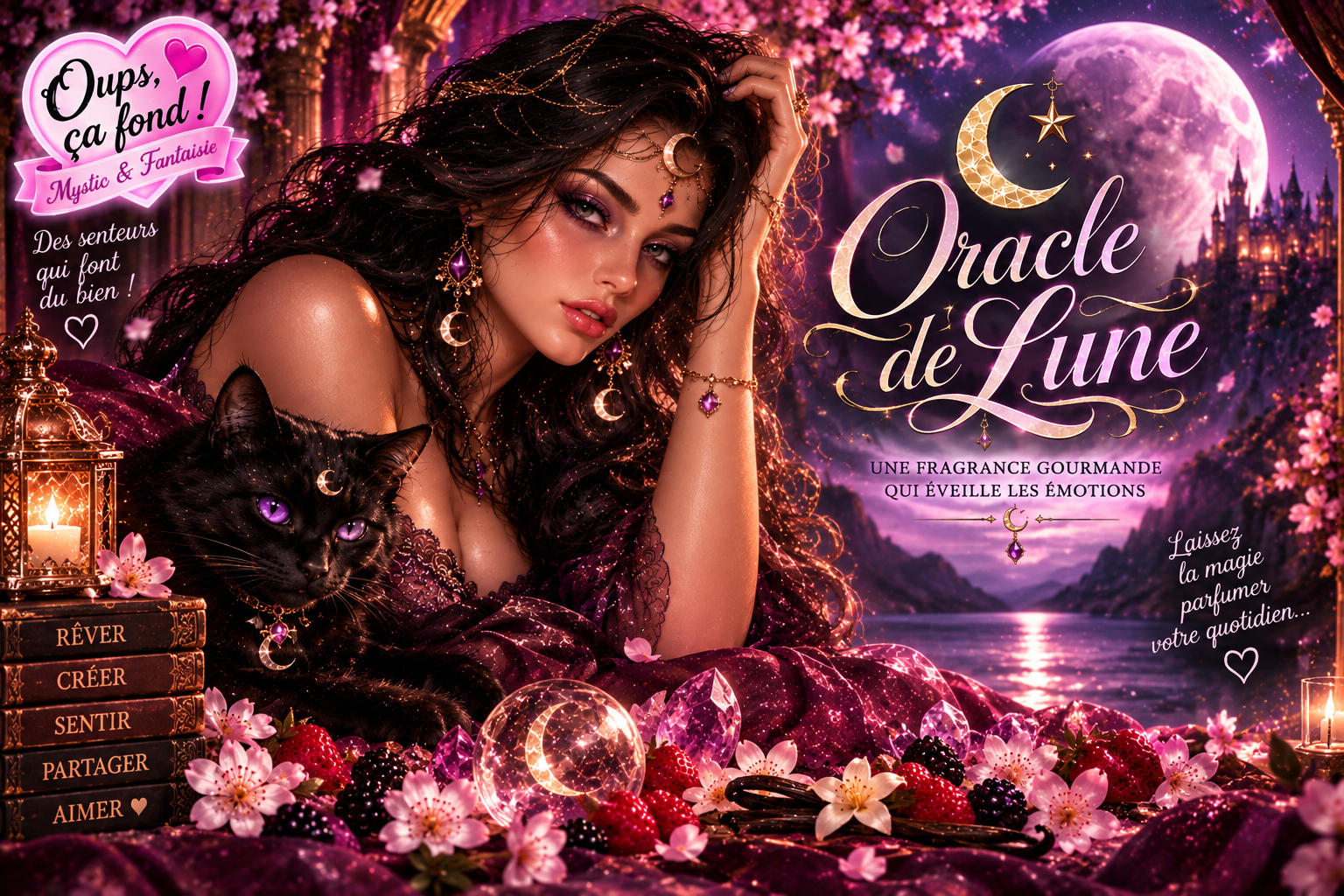 Fondant parfumé Oracle de lune