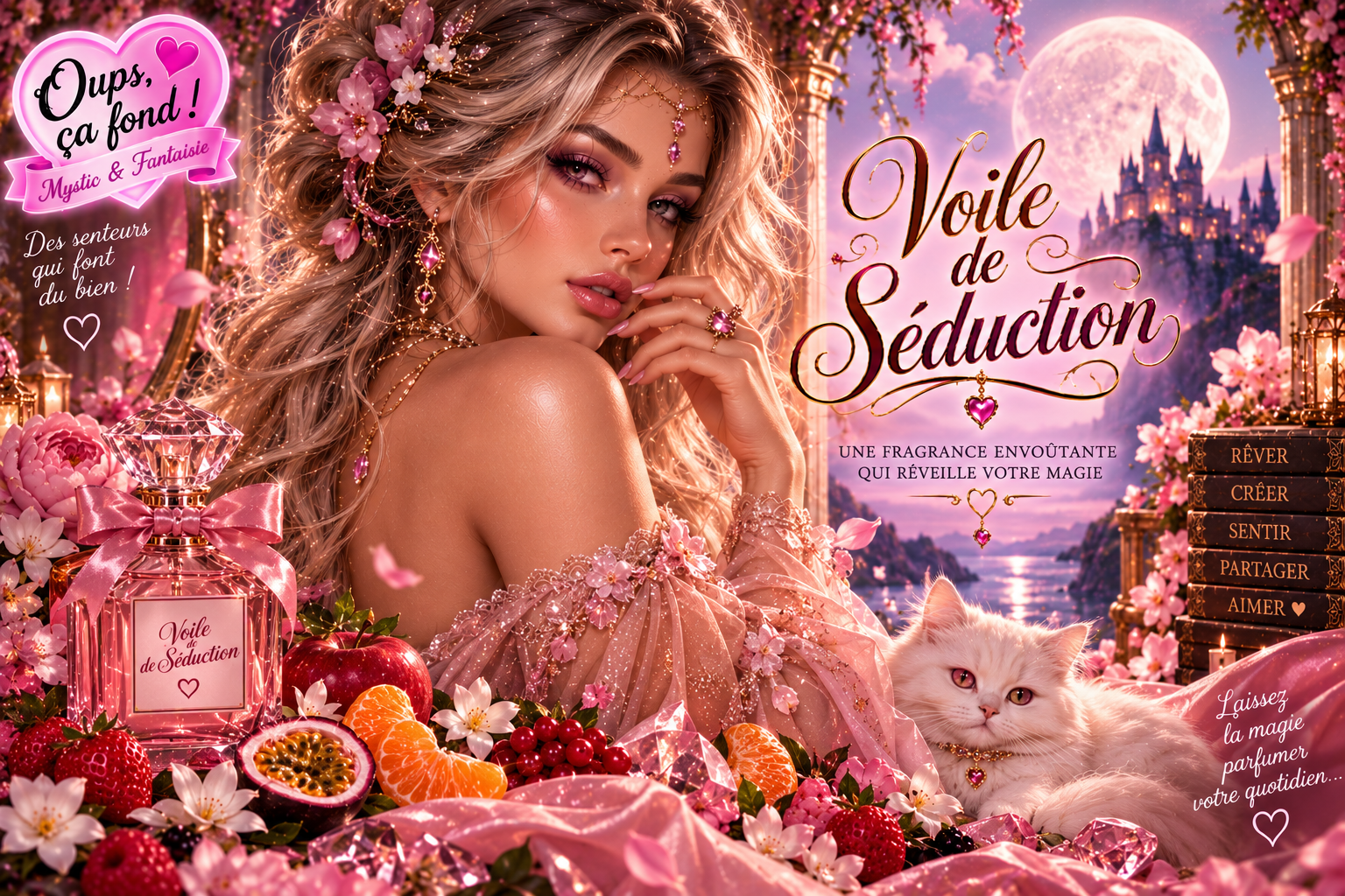 Fondant parfumé Voile de séduction