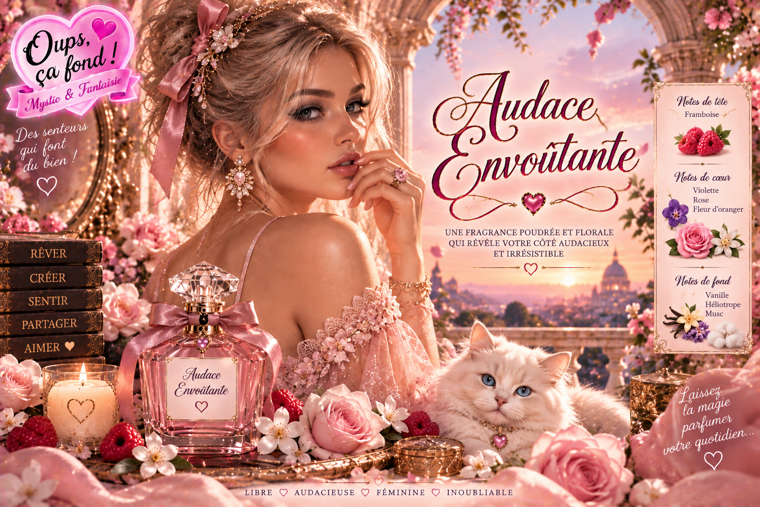 Fondant parfumé Audace envoûtante