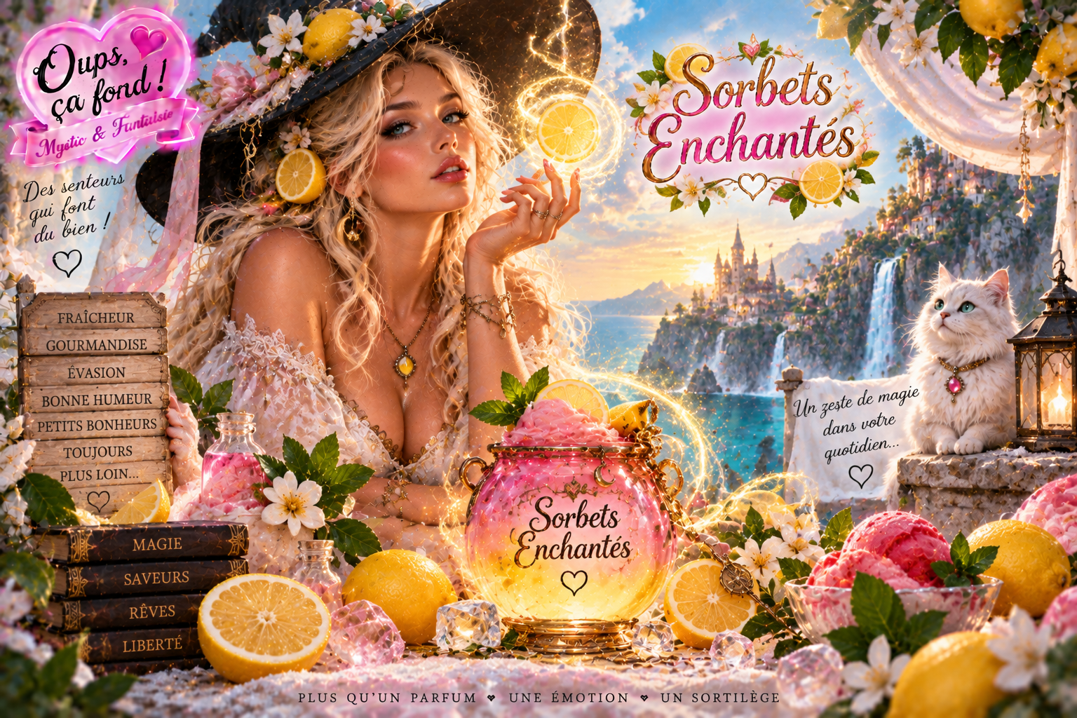 Fondant parfumé Sorbets enchantés