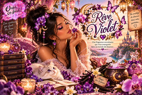 Fondant parfumé Rêve violet