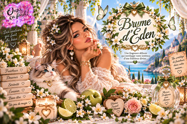 Fondant parfumé Brume d'Eden