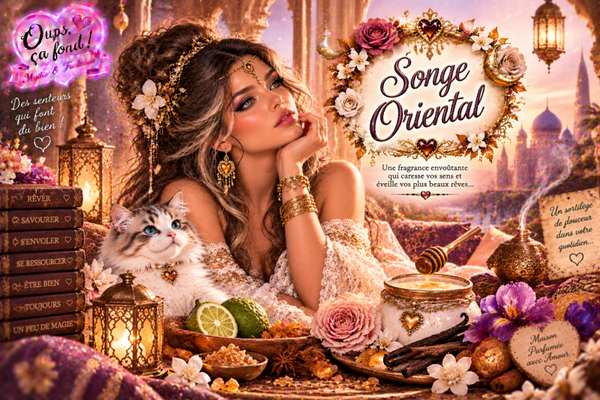 Fondant parfumé Songe oriental