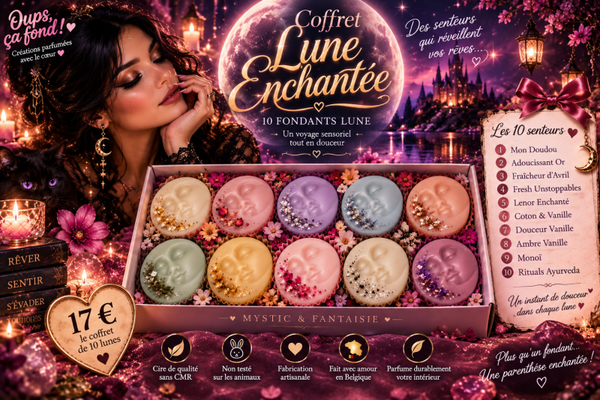 Coffret Lune enchantée - 10 fondants parfumés
