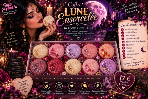 Coffret Lune ensorcelée - 10 fondants parfumés