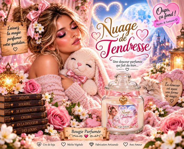 Bougie Nuage de Tendresse 280 ml