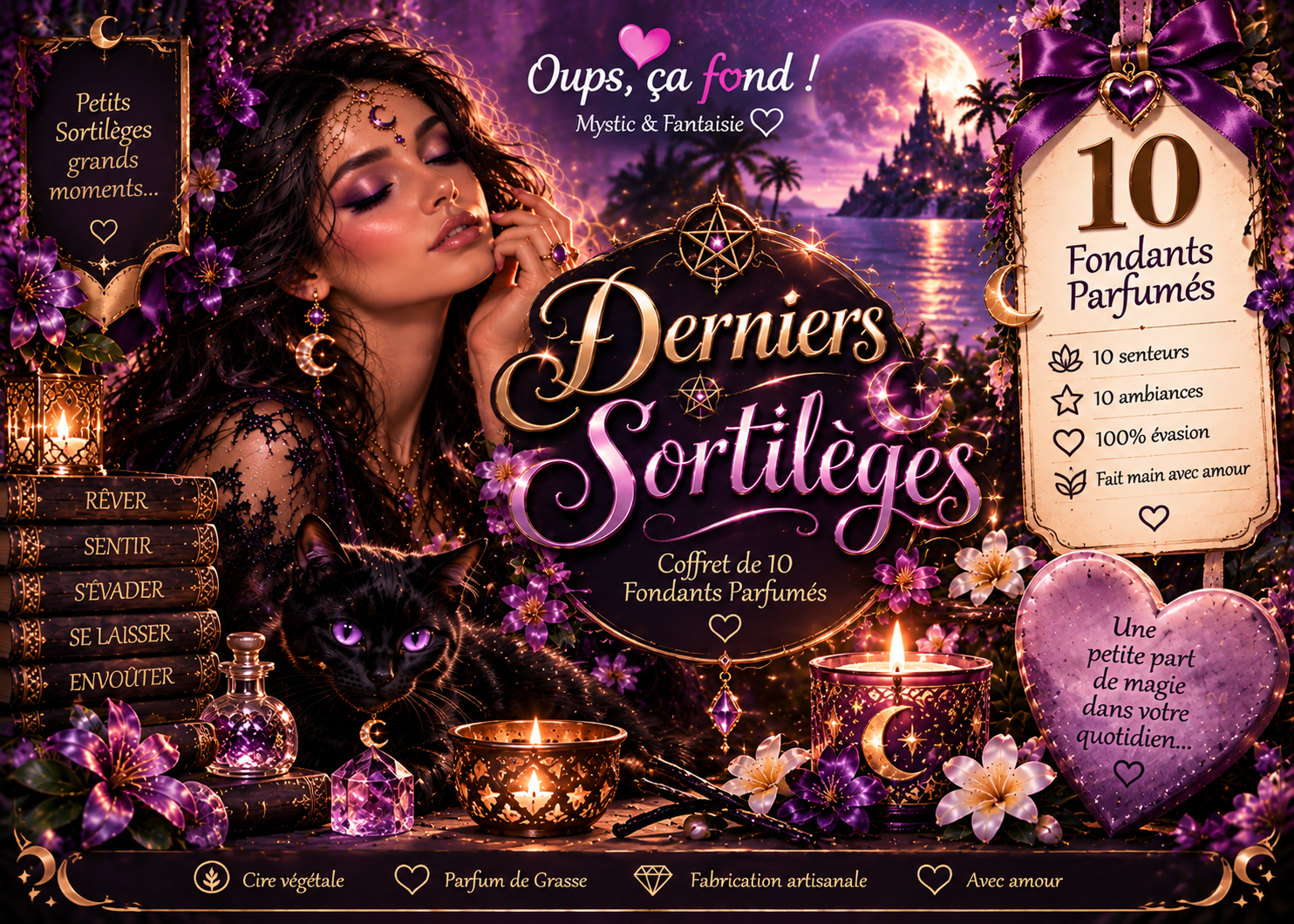Coffret Derniers Sortilèges - 10 fondants parfumés