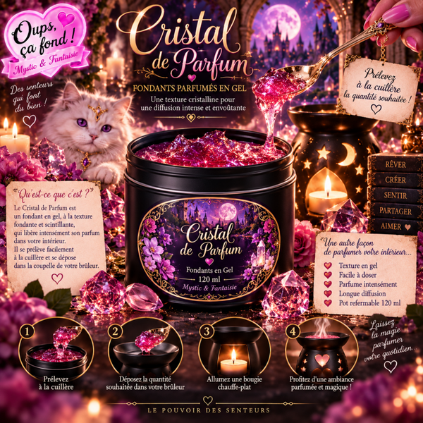 Fondant parfumé Cristal de parfum 120ml