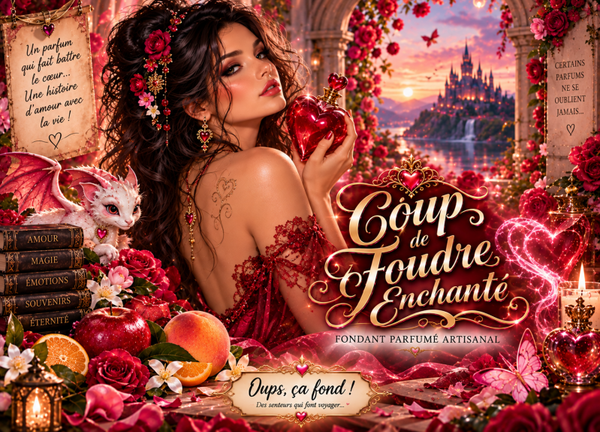 Fondant parfumé Coup de foudre enchanté