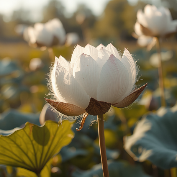 Fondant parfumé Lotus Blanc coton